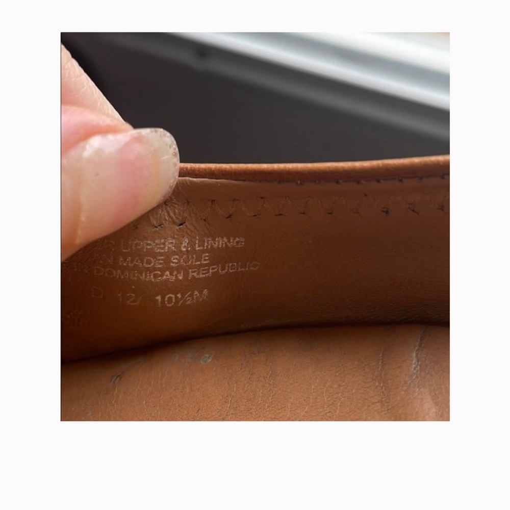 Tory Burch Brown Leather Flats - Picture 6 of 6